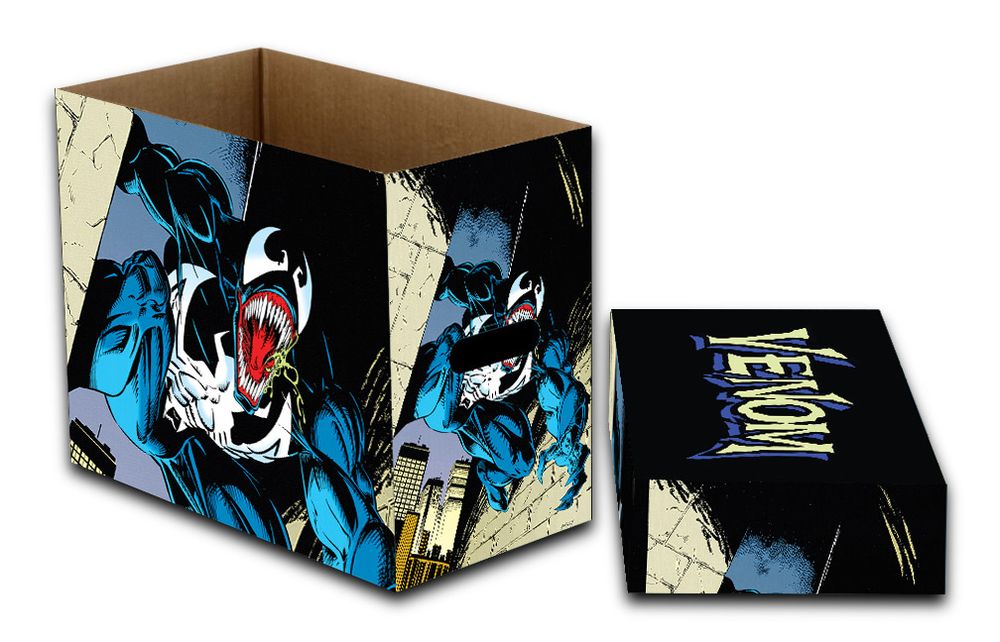 PREORDER Marvel Short Comic Book Storage Box - Classic Venom