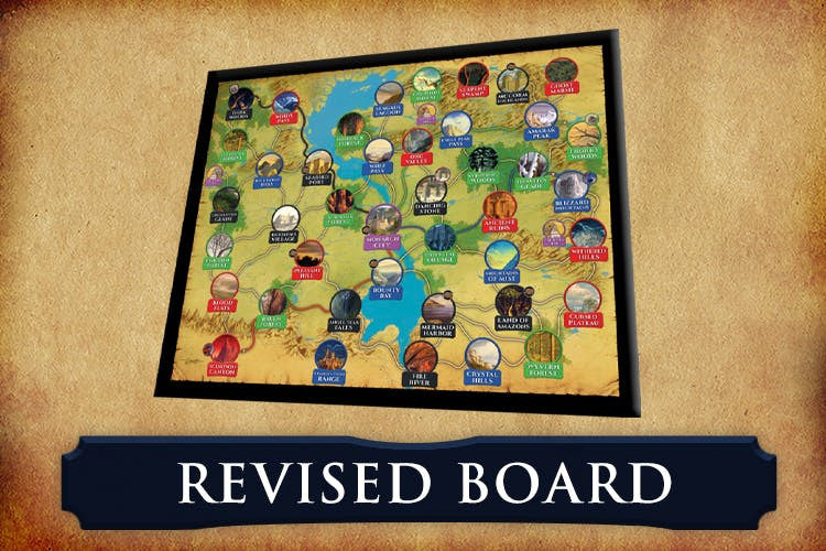 Defenders of the Realm  Revised Board Board Game