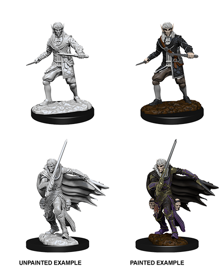 Pathfinder Deep Cuts Unpainted Miniatures Male Elf Rogue