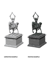 WizKids Deep Cuts Unpainted Miniatures Heroic Statue