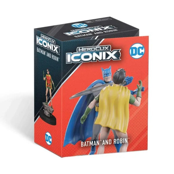 PREORDER DC Heroclix Iconix: Batman and Robin