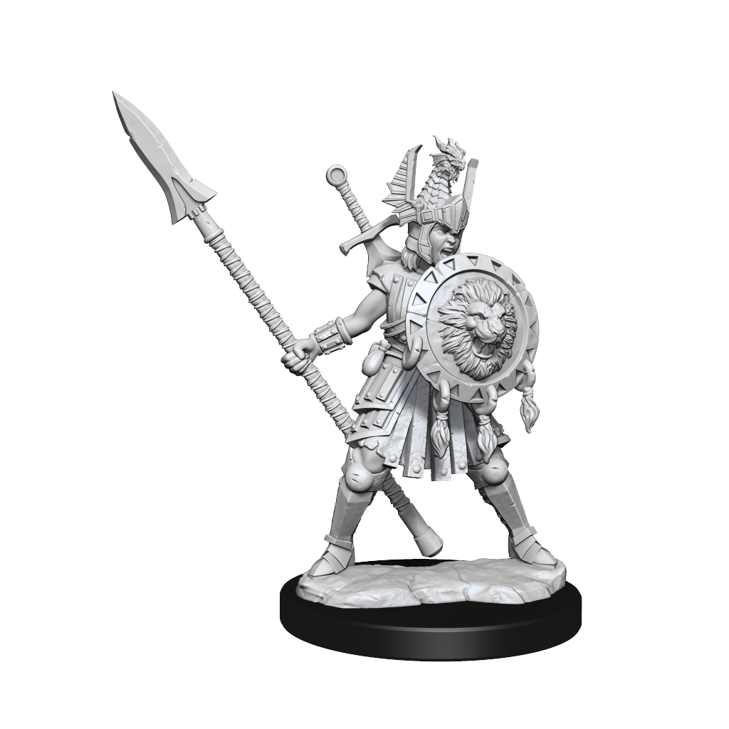 D&D Frameworks Human Fighter Female