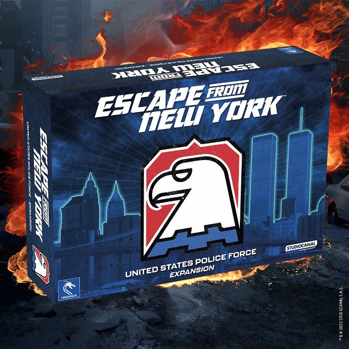 PREORDER Escape From New York - Us Police Forces Board Game