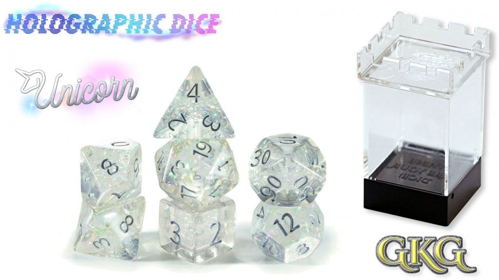 Holographic Dice Unicorn