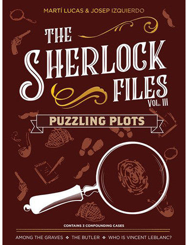 The Sherlock Files Puzzling Plots Board Game