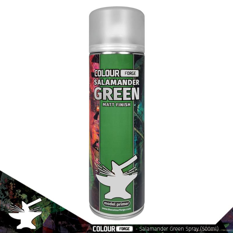 PREORDER Colour Forge - Aerosol Spray Primer - Salamander Green 500ml