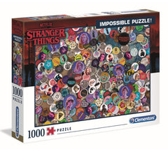 Clementoni Puzzle Netflix Stranger Things Impossible Puzzle 1000 pieces