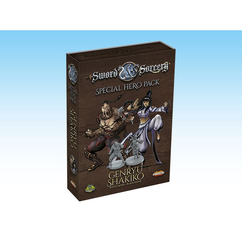 Sword and Sorcery Ancient Chronicles White/Black Monk (Genryu/Shakiko) Hero Pack