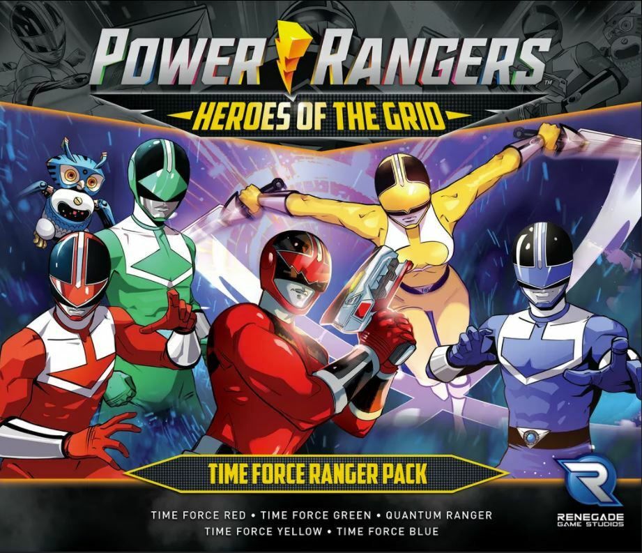 Power Rangers Heroes of the Grid Time Force Ranger Pack Board Game