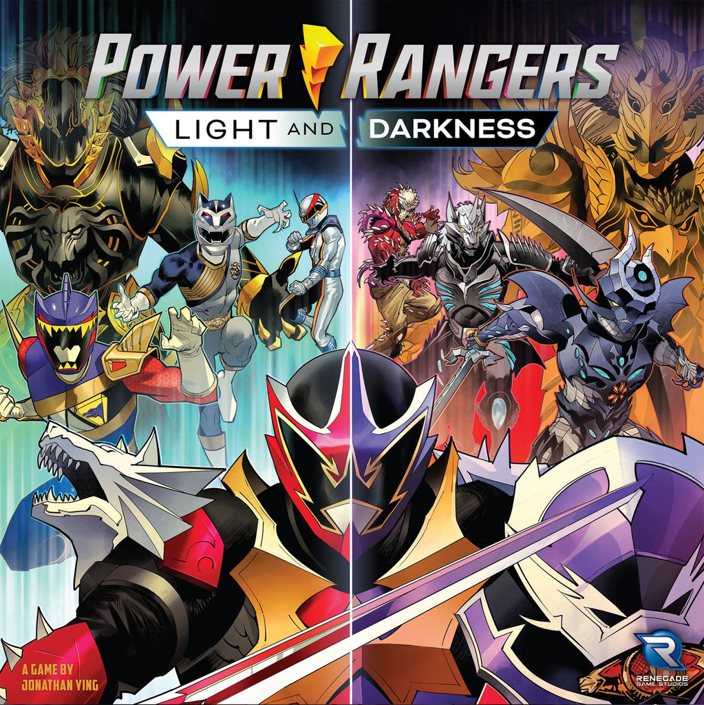 Power Rangers Heroes of the Grid Light and Darkness Board Game