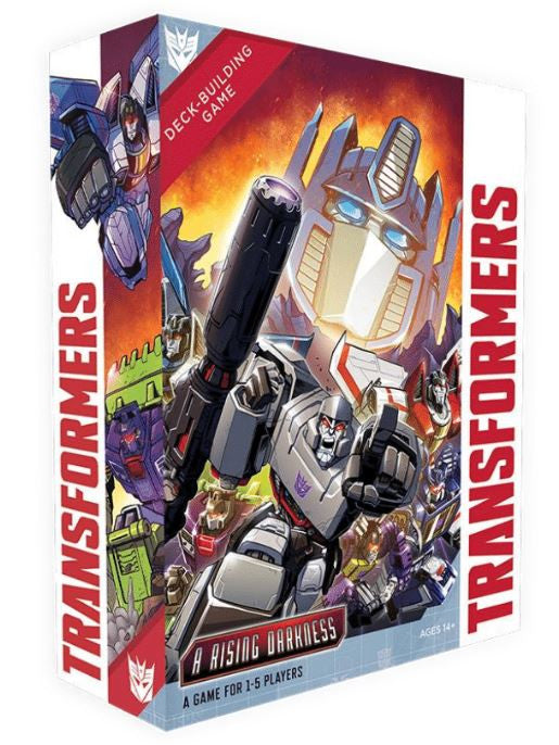 PREORDER Transformers Deck Building Game A Rising Darkness Expansion