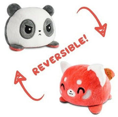 Reversible Plushie - Panda Black/Red