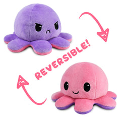 Reversible Plushie - Octopus Light Pink/Light Purple