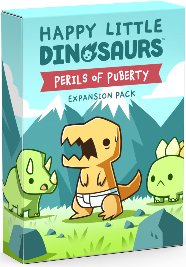 Happy Little Dinosaurs Perils of Puberty Expansion Pack Board Game