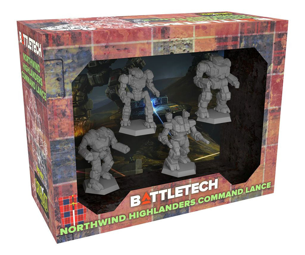 PREORDER BattleTech Northwind Highlanders Command Lance