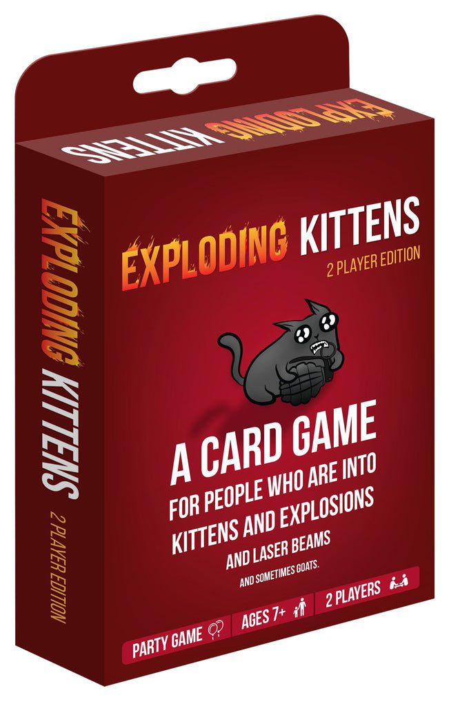 Exploding Kittens 2 Player Edition Board Game