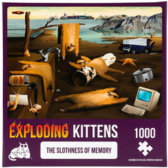Exploding Kittens Puzzle Slothness of Memory 1000 pieces
