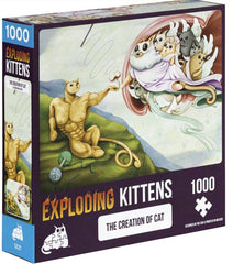 Exploding Kittens Puzzle The Creation of Cat 1000 pieces