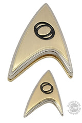 Star Trek Discovery Enterprise Badge and Pin Set Science