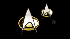 Star Trek the Next Generation Badge and Pin Set
