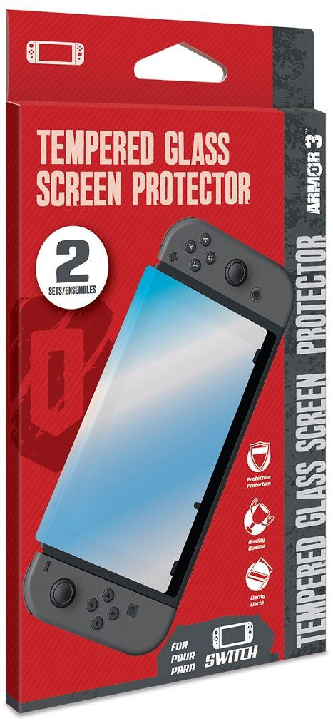 Switch Tempered Glass Screen Protector (2-Pack) - Armor3