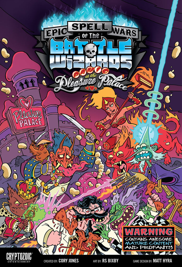 Epic Spell Wars 4 Panic at the Pleasure Palace Board Game