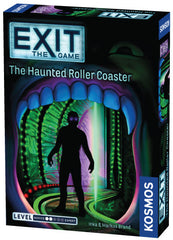 Exit the Game the Haunted Rollercoaster Board Game