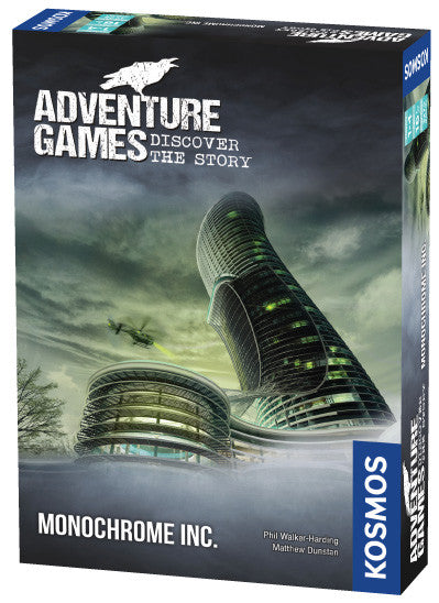 Adventure Games Monochrome Inc Board Game