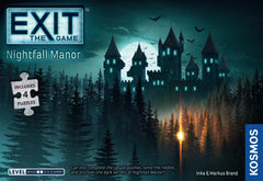Exit the Game Nightfall Manor PUZZLE Board Game