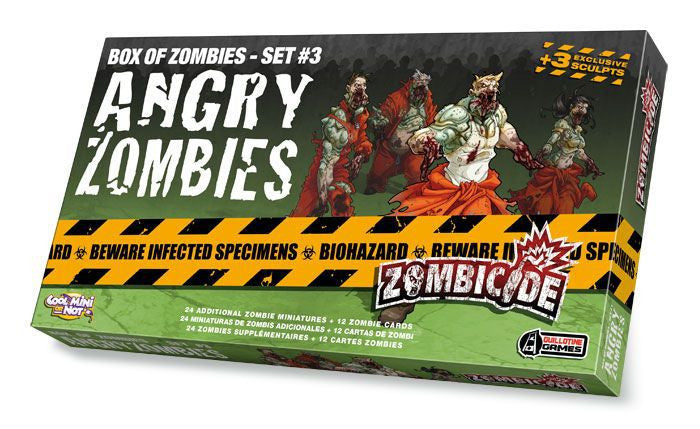 Zombicide Angry Zombies Box of Zombies Set 3 Board Game