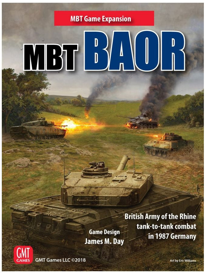 MBT - BAOR (British Army of the Rhine Expansion) Board Game