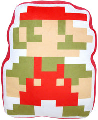 Super Mario Bros Plush Mario 8 Bit Pillow