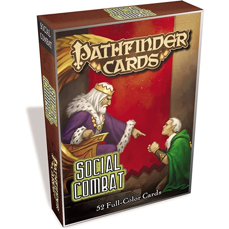 Pathfinder Cards Social Combat Deck Board Game