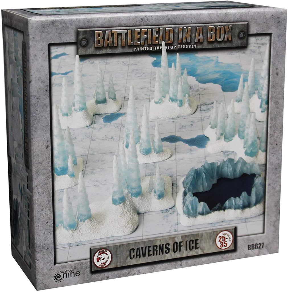 D&D Icewind Dale Rime of the Frostmaiden Ice Caverns 3D Terrain Set