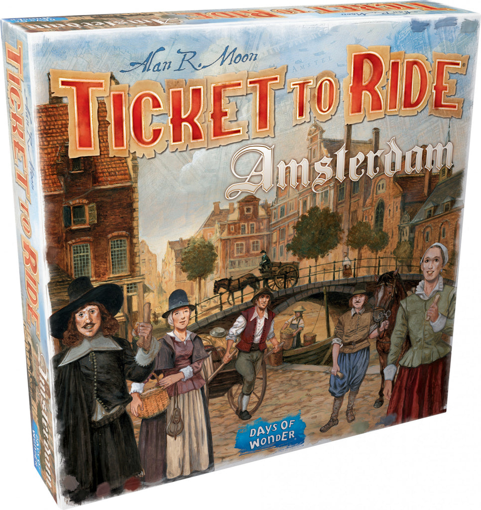 Ticket to Ride Amsterdam Board Game