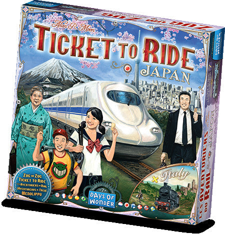 Ticket to Ride Japan / Italy Board Game