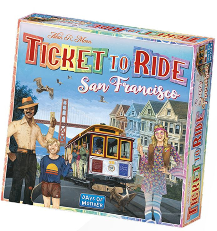 Ticket to Ride San Francisco Board Game