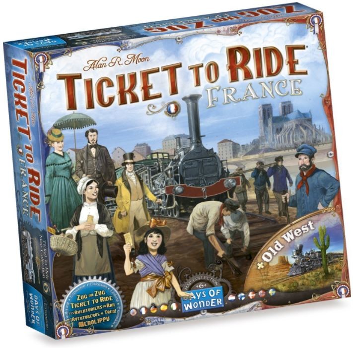 Ticket to Ride Map Collection France & Old West