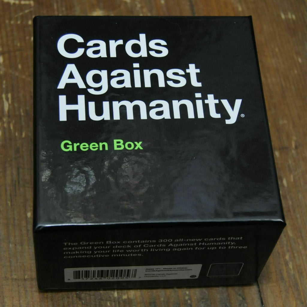 Cards Against Humanity Expansions Green Box