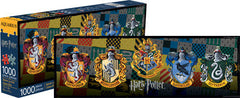 Aquarius Puzzle Harry Potter Crests Slim Puzzle 1000 pieces