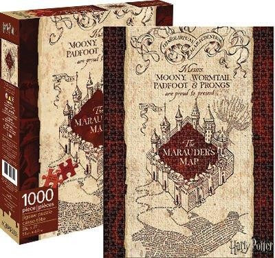 Aquarius Puzzle Harry Potter Marauders Map Puzzle 1000 pieces