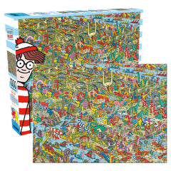 Aquarius Puzzle Wheres Waldo Dinosaurs Puzzle 1000 pieces