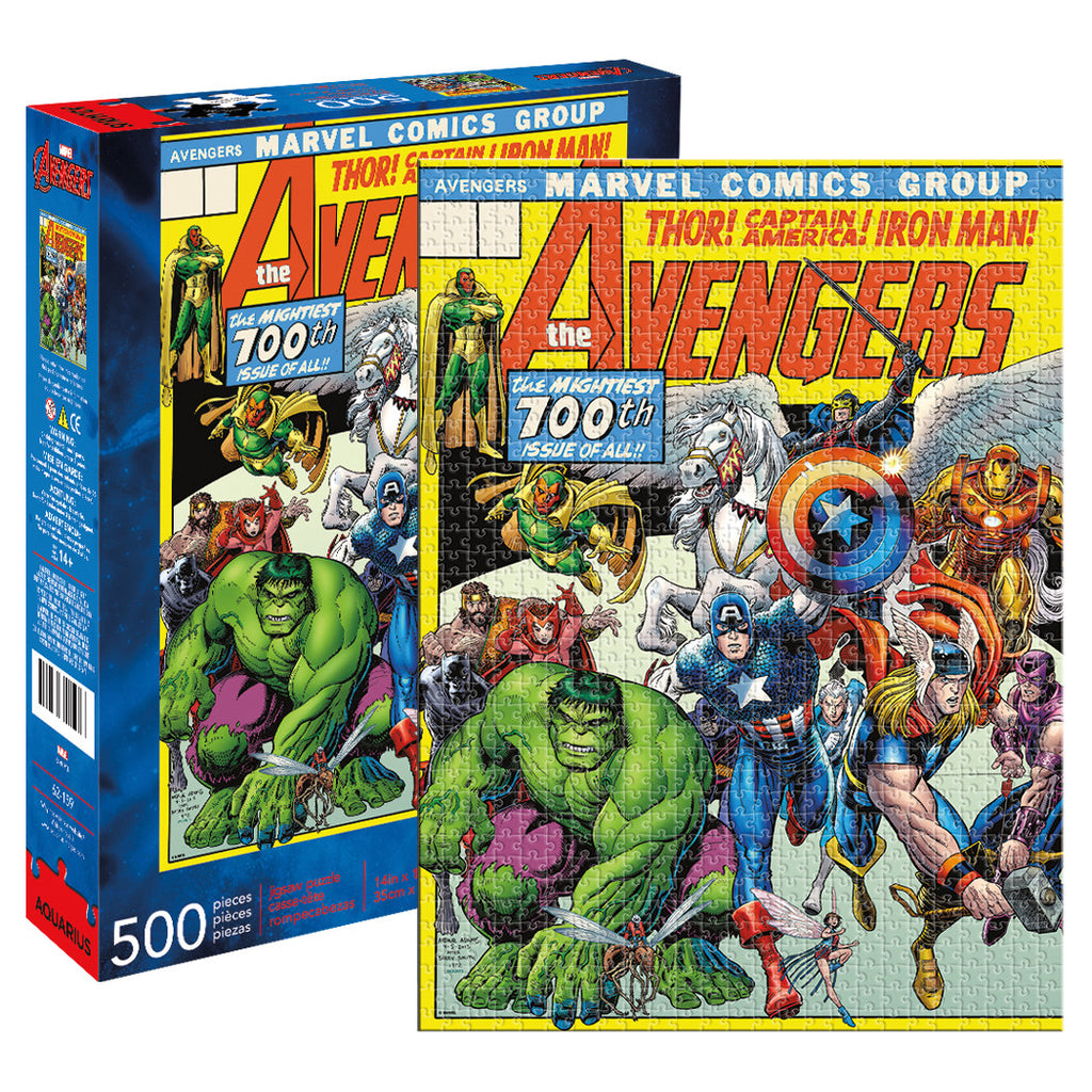 Aquarius Puzzle Marvel Avengers Cover Puzzle 500 pieces