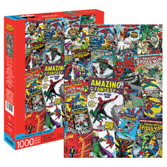 Aquarius Puzzle Marvel Spiderman Collage Puzzle 1000 pieces