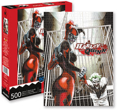 PREORDER Aquarius Puzzle Harley Quinn & Joker Puzzle 500 pieces