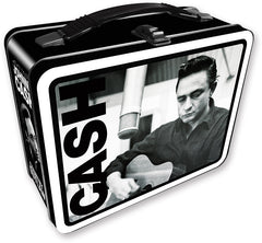 Tin Carry All Fun Lunch Box Johnny Cash
