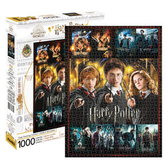 Aquarius Puzzle Harry Potter Movie Posters & Trio Puzzle 1000 pieces