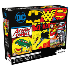 Aquarius Puzzle DC Comics Puzzle 500 pieces (3 in the Assortment)