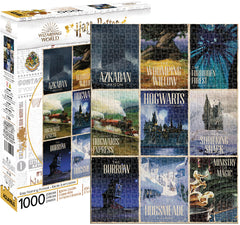 Aquarius Puzzle Harry Potter Travel Posters Puzzle 1000 pieces