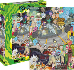 PREORDER Aquarius Puzzle Rick & Morty Cast Puzzle 1000 pieces